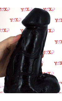 Yoxo Sexy Shop - Super Devon - Fallo Realistico Gigante 23 x 9 cm. Nero