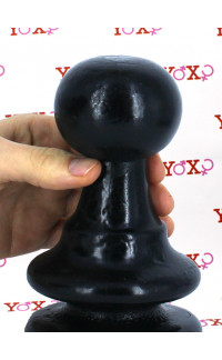 Yoxo Sexy Shop - King Chees - Cuneo Anale Gigante Pedone Scacchi 16 x 9,5 cm. Nero