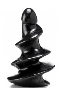 Yoxo Sexy Shop - Vis 09 - Dildo Anale Gigante a Vite Progressiva 29 x 16 cm. Nero