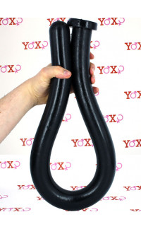 Yoxo Sexy Shop - Ringhall Spitting - Gut Snake Dildo Flessibile 90 x 4,5 cm. Nero