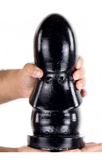 Yoxo Sexy Shop - Crown - Dildo Anale Gigante con Aggancio Vac-U-Lock 26 x 10 cm. Nero