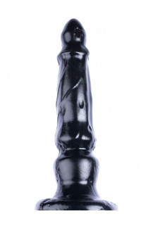 Yoxo Sexy Shop - Nut a Chance - Dildo Anale con Rilievi 31 x 7,3 cm. Nero