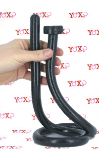 Yoxo Sexy Shop - Natrix - Gut Snake Dildo Flessibile 97 x 2 cm. Nero