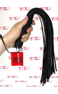 Yoxo Sexy Shop - Frusta in Pelle 48 Code con Impugnatura 50 cm. Marrone