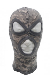 Yoxo Sexy Shop - Balaclava in Cotone da BDSM con Fori per Occhi e Bocca Grigio Mimetico