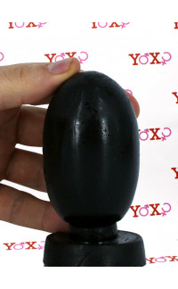 Yoxo Sexy Shop - Kirby - Cuneo Anale 11 x 5 cm. Nero