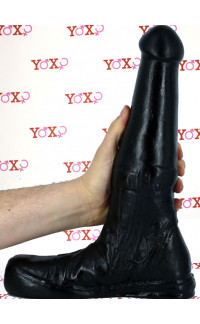Yoxo Sexy Shop - Boots - Dildo Gigante e Stivale per Fisting 2 in 1 35 x 8,5 cm. Nero