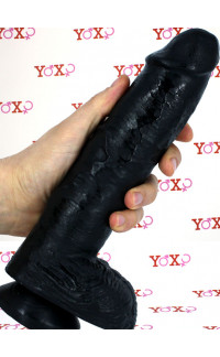 Yoxo Sexy Shop - Jordan - Fallo Realistico 24,5 x 5,5 cm. Nero