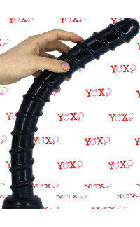 Yoxo Sexy Shop - Otto - Gut Snake Dildo Flessibile 45 x 4,3 cm. Nero