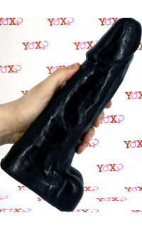 Yoxo Sexy Shop - Adric - Fallo Realistico Gigante 27 x 7,5 cm. Nero