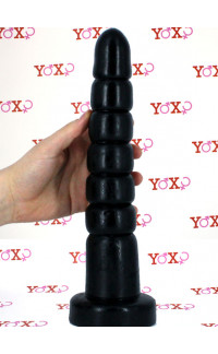 Yoxo Sexy Shop - Condor - Dildo Anale Gigante Progressivo 32,5 x 6 cm. Nero