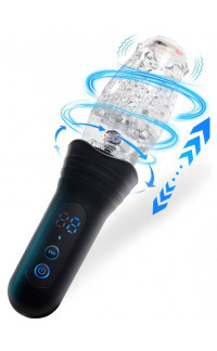 Yoxo Sexy Shop - Masturbatore Automatico Minothor Subaz con Spinta e Rotazione a 360°