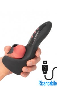 Yoxo Sexy Shop - F-Spot Massager - Massaggiatore Vibrante per Glande F-Spot in Silicone Ricaricabile USB Nero