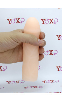 Yoxo Sexy Shop - Guaina Fallica in Nature Skin® (+3 cm di Lunghezza) e (+2 cm di diametro)
