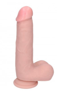 Yoxo Sexy Shop - Fallo Realistico in Puro Silicone Morbido e Flessibile 19 X 4,4 cm.