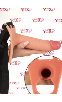 Yoxo Sexy Shop - Strap On cavo con anello per testicoli aggiunge 5,5 cm al tuo pene
