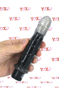 Yoxo Sexy Shop - Vibratore Anale Silvia Saint Morbido Con Perle 16,5 x 2,5 cm.