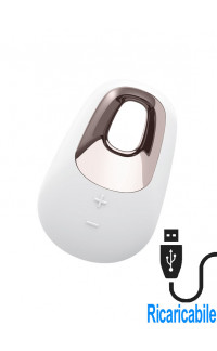 Yoxo Sexy Shop - Satisfyer White Temptation Stimolatore per Clitoride in Silicone Bianco Ricaricabile USB