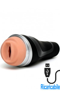 Yoxo Sexy Shop - Satisfyer Men Classic Masturbatore Aspirante Ricaricabile con USB Profilo Argento