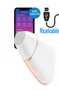 Yoxo Sexy Shop - Stimolatore Clitoride con APP a Onde e Vibrazione in Silicone