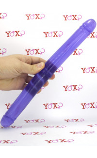Yoxo Sexy Shop - Fallo Doppio Flessibile TWINZER 35 x 3,5 cm.