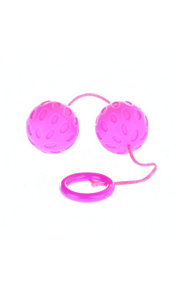 Yoxo Sexy Shop - Sfere Vaginali o Anali Vibranti con Rilievi Diam. 4 cm.