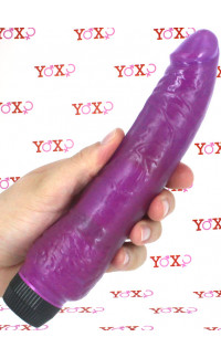 Yoxo Sexy Shop - Vibratore in Jelly Morbido e Flessibile 23 x 4 cm.