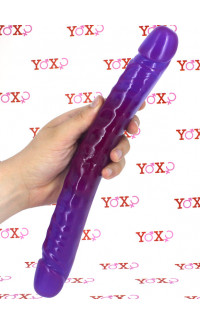 Yoxo Sexy Shop - Fallo Doppio 32 x 3,5 cm  DOUBLE DONG LAVENDER