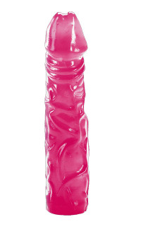 Yoxo Sexy Shop - Fallo in Jelly con Venature 20 x 4,5 cm. PINK