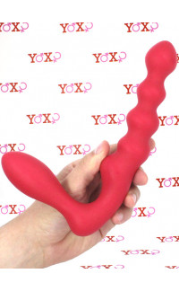 Yoxo Sexy Shop - Fallo Indossabile Strapless Senza Lacci in Silicone 19 x 3,5 cm.