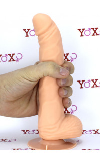 Yoxo Sexy Shop - PURRFECT Vibratore Realistico in Puro Silicone 20 X 4 cm.