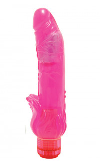 Yoxo Sexy Shop - Vibratore IMPERMEABILE Morbido e Flessibile  20 x 4,2 cm.