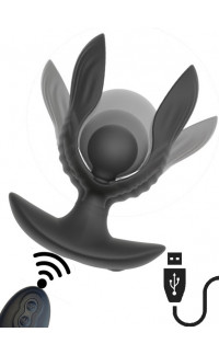 Yoxo Sexy Shop - Plug Anale a Espansione Telecomandato e Vibrante 11 x 4,3 cm USB