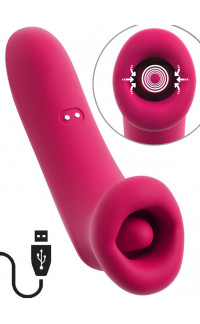 Yoxo Sexy Shop - Bocca Succhia Clitoride con  Lingua Vibrante Ricaricabile USB