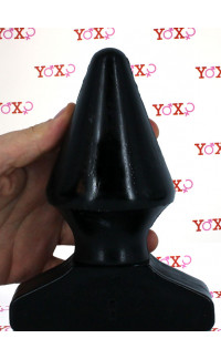 Yoxo Sexy Shop - Cuneo Anale Gigante All Black 17 x 8 cm.