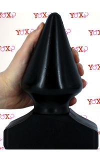 Yoxo Sexy Shop - Cuneo Anale Gigante All Black 22,5 x 10,5 cm.