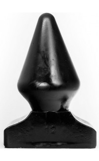 Yoxo Sexy Shop - Cuneo anale gigante All Black 23 x 11,5 cm.