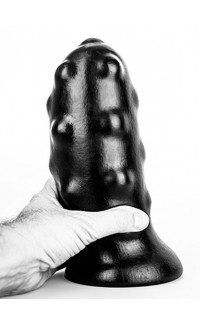Yoxo Sexy Shop - Fallo anale gigante nero 23,5 x 9 cm.