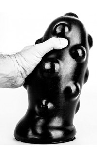 Yoxo Sexy Shop - Fallo anale gigante nero 29 x 12,5 cm.