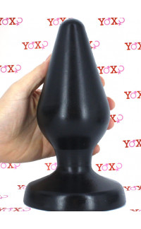 Yoxo Sexy Shop - Classic Plug XXL - Cuneo Anale Gigante 24 x 8,9 cm. Nero