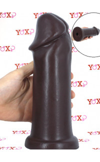 Yoxo Sexy Shop - Deli - Fallo Realistico Gigante con Aggancio Vac-U-Lock 25 x 7,3 cm. Africano