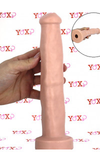 Yoxo Sexy Shop - Kenny - Fallo di Cavallo con Aggancio Vac-U-Lock 26 x 4,1 cm. Color Carne