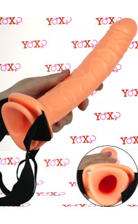 Yoxo Sexy Shop - Omaggio Fallo Indossabile Strapon Cavo Per Uomo  25 X 5 Cm.