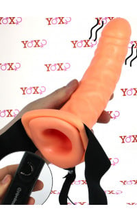 Yoxo Sexy Shop - Fallo Indossabile CAVO per Uomo 20 x 5 cm. con Vibrazione