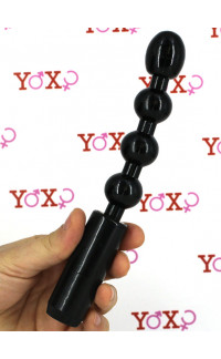 Yoxo Sexy Shop - Stimolatore Anale Impermeabile Vibrante a Sfere Pipedream 21 x 2,8 cm.