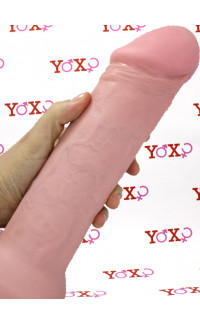 Yoxo Sexy Shop - KING COCK - Fallo Ultra Realistico color Pelle 28 x 6,4 cm. Alta Qualita MADE in USA