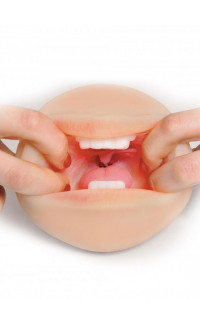Yoxo Sexy Shop - DeepThroat Bocca Realistica con Lingua e Gola