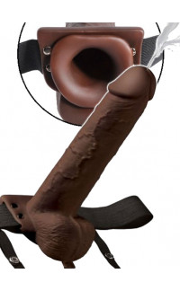 Yoxo Sexy Shop - StrapOn cavo Africano eiaculante 23 x 5 cm.