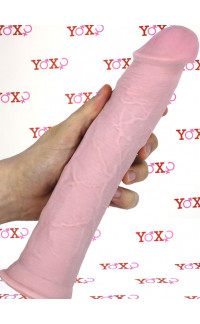 Yoxo Sexy Shop - Fallo ultra realistico Triple Density King Cock color carne con ventosa 29 x 5,6 cm.