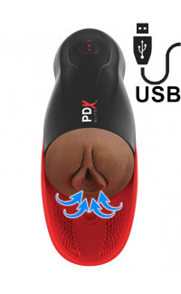 Yoxo Sexy Shop - Masturbatore Vibrante Fuck O Matic a Forma di Vagina con Aspirazione Ricaricabile USB